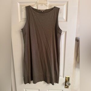 Lilla P Sleeveless Tank Top in Brown